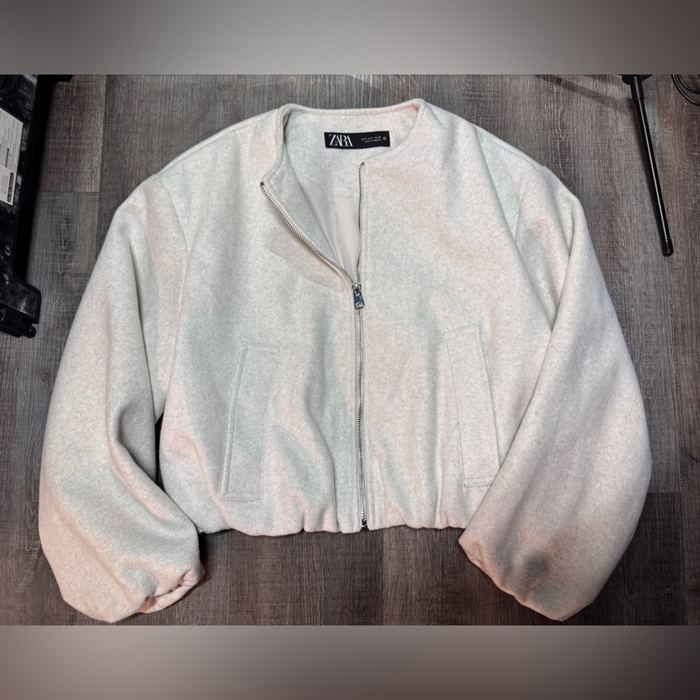 Zara soft bomber jacket - Picture 2 of 3